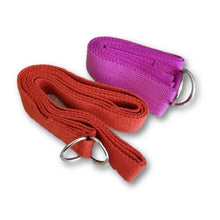 Cargar imagen en el visor de la galería, OMSutra Yoga Strap - D Ring (Regular) 8' - Deluxe
