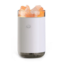 Cargar imagen en el visor de la galería, Crystal Salt Stone Humidifier Household Silent Air Humidification Aromatherapy Essential Oil Diffuser
