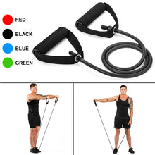 Cargar imagen en el visor de la galería, Latex Elastic Resistance Bands Yoga Pull Rope for Pilates, Gym &amp; Expander Workouts
