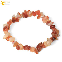 Cargar imagen en el visor de la galería, Pulsera de Piedras Naturales de Cristal de Cuarzo
