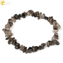 Cargar imagen en el visor de la galería, Pulsera de Piedras Naturales de Cristal de Cuarzo
