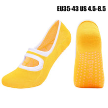 Cargar imagen en el visor de la galería, Anti-Slip Yoga &amp; Pilates Ankle Socks Breathable Backless Dance Sports Socks
