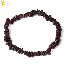 Cargar imagen en el visor de la galería, Pulsera de Piedras Naturales de Cristal de Cuarzo
