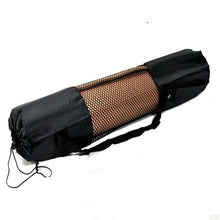 Cargar imagen en el visor de la galería, Natural Cork &amp; TPE Yoga Mat 183x68cm - 5mm Non-Slip with Body Alignment Lines
