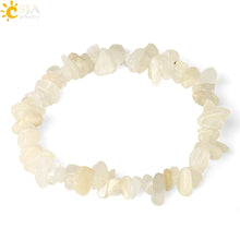 Cargar imagen en el visor de la galería, Pulsera de Piedras Naturales de Cristal de Cuarzo
