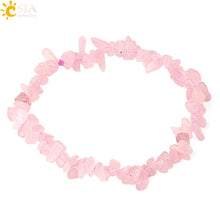 Cargar imagen en el visor de la galería, Pulsera de Piedras Naturales de Cristal de Cuarzo
