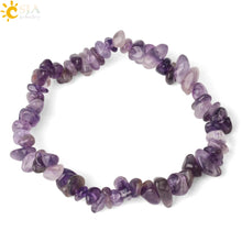 Cargar imagen en el visor de la galería, Pulsera de Piedras Naturales de Cristal de Cuarzo
