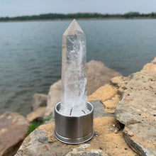 Cargar imagen en el visor de la galería, Inserto de Cristal Natural para Botella de Agua | Elixir Energético | Vibras &amp; Cristales
