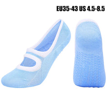 Cargar imagen en el visor de la galería, Anti-Slip Yoga &amp; Pilates Ankle Socks Breathable Backless Dance Sports Socks

