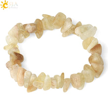 Cargar imagen en el visor de la galería, Pulsera de Piedras Naturales de Cristal de Cuarzo
