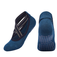 Cargar imagen en el visor de la galería, Anti-Slip Yoga &amp; Pilates Socks  Breathable Quick Dry Backless Barre Dance Socks
