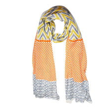 Cargar imagen en el visor de la galería, Sahara- Ikat Print fashion Scarf
