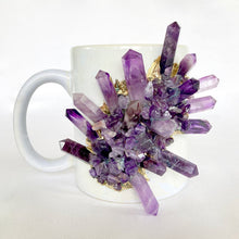 Cargar imagen en el visor de la galería, Spikes - Set of 2 White Ceramic Mugs
