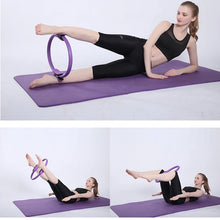 Cargar imagen en el visor de la galería, Aro de Yoga y Pilates | Círculo de Resistencia Kinética Portátil

