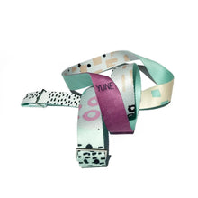 Cargar imagen en el visor de la galería, Hemlock Yoga Strap – Multicolor Stretching Strap w/ Metal Buckles | Yune Yoga-0
