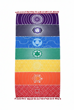 Cargar imagen en el visor de la galería, 7 Chakras Blanket
