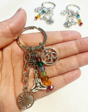 Cargar imagen en el visor de la galería, Yoga Lotus Keychain
