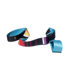 Cargar imagen en el visor de la galería, Horatio Yoga Strap – Blue Stretching Strap w/ Metal Buckles | Yune Yoga-4
