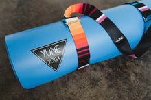 Cargar imagen en el visor de la galería, Horatio Yoga Strap – Blue Stretching Strap w/ Metal Buckles | Yune Yoga-2
