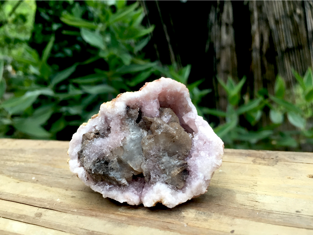 Pink Amethyst Geode