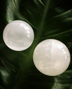 Clear Quartz Spheres w/ Stand 40mm