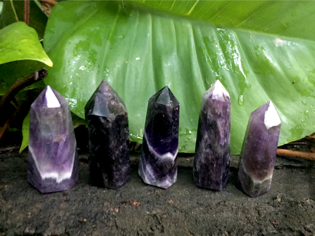 Amethyst Wand Points