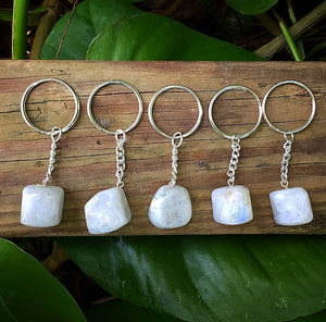 Moonstone Keychain