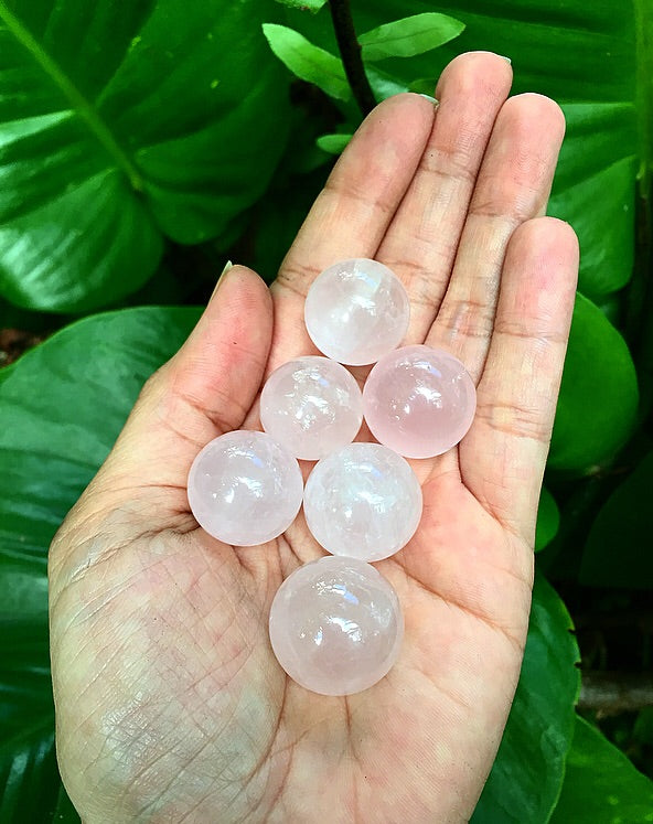 Rose Quartz Mini Spheres