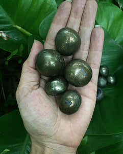 Jumbo Pyrite Tumblestones