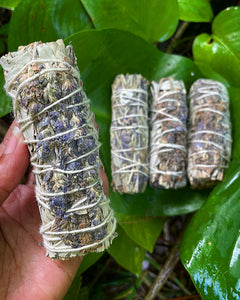 Fresh Lavender + White Sage Smudge