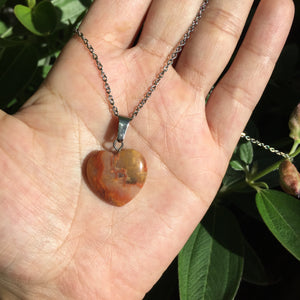 Heart Quartz Necklace