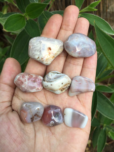Pink Botswana Agate Tumblestones
