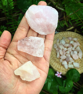 Rose Quartz Chunks