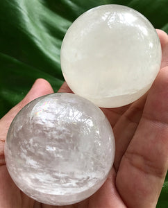 Clear Quartz Spheres w/ Stand 40mm