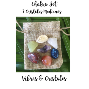 Chakra Set / 7 Medium Crystals