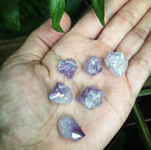 Angel Aura Quartz Mini Clusters Points