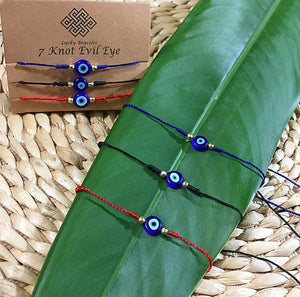 7 Knot Lucky Evel Eye Bracelet