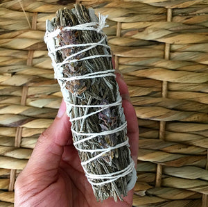 Fresh Lavender + White Sage Smudge