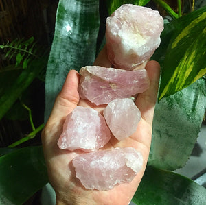 Rose Quartz Chunks