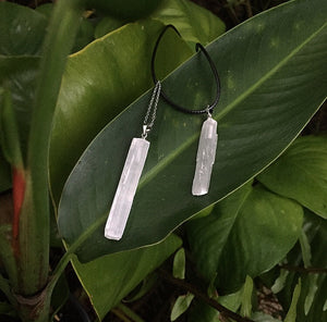 Selenite Necklace