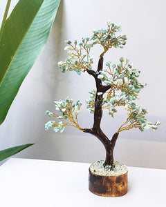 Larimar 10” Bonsai Tree