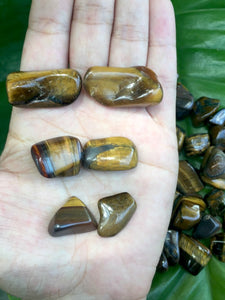 Yellow Tiger Eye Tumblestones