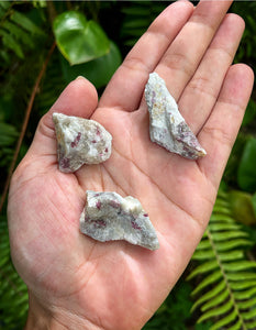 Pink Tourmaline Rough Stones