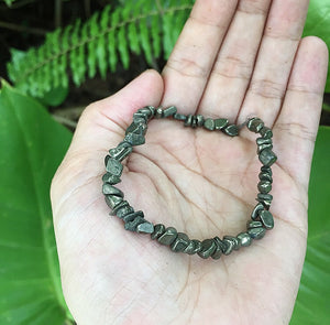 Pyrite Chips Bracelet