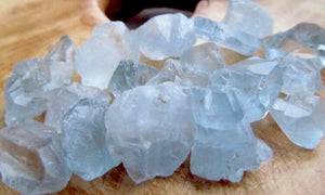 Celestite Raw Points