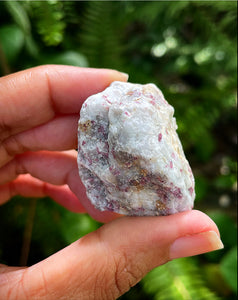 Pink Tourmaline Rough Stones