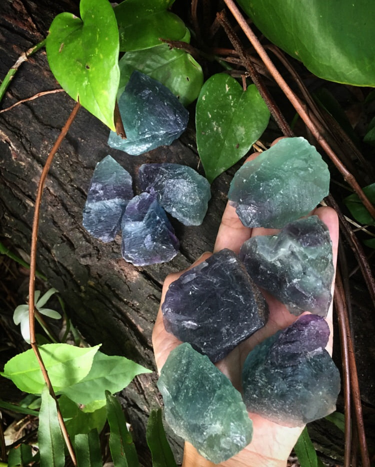 Fluorite Jumbo Raw Chunks
