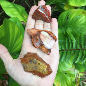 Red Jasper Raw Chunks