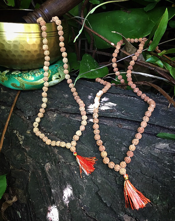 Rudraksha Mala Meditation Rosary