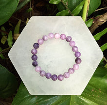 Cargar imagen en el visor de la galería, Purple Angelite Bracelet
